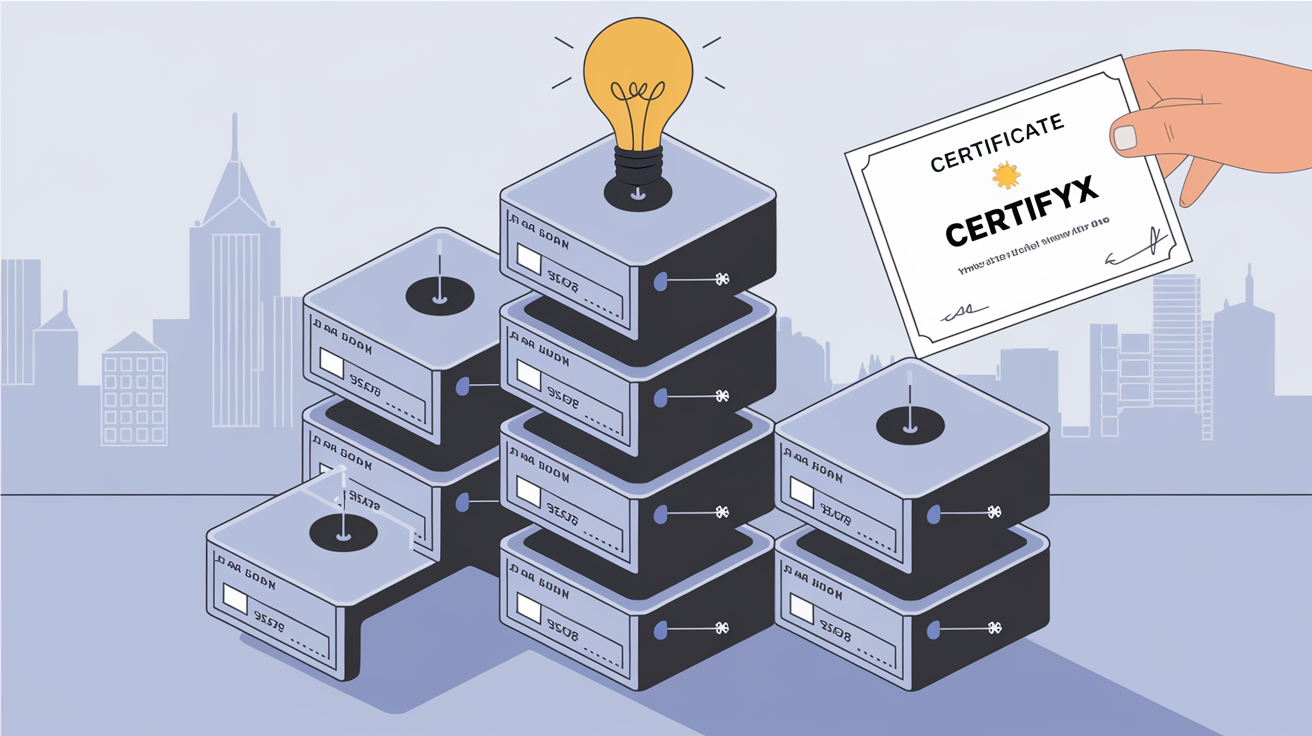 CertifyX Innovación y Control Total en la Gestión de Certificados Digitales en Blockchain